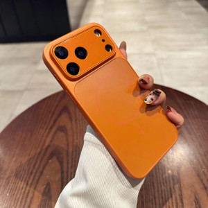 Trasformare in <span class=keywords><strong>iPhone</strong></span> 17 Pro Max Cover opaca iPhone17 Air 16 15 14 13 12 grande vista lente AG <span class=keywords><strong>vetro</strong></span> custodia magnetica antiurto del telefono - Product Image 3
