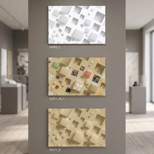 Nuevas Baldosas de Cerámica con Patrón de Mosaico 3D de 300x450 mm, Ladrillo Refractario para Baño, Diseño Moderno para Interiores - Product Image 1