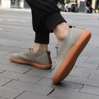 Baskets de sport unisexes pour hommes et femmes, grande taille, légères, imperméables, avec empeigne en maille respirante, semelle souple, à lacets, pour couple