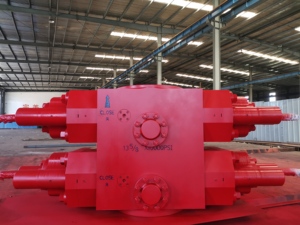 BOP à double vérin 16A avec composants à engrenages, de 7-1/16'' à 13-5/8'', 5000 psi, Grade 4 PSL pour le contrôle des puits pétrolifères - Product Image 2