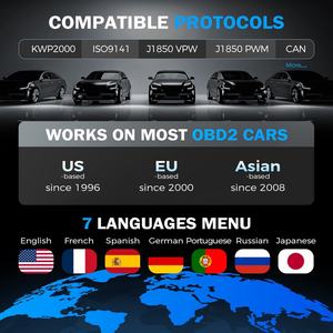 Lector de Códigos LAUNCH CR529, Escáner de Funciones OBD2 Completo con Pantalla de 2.8 Pulgadas, Herramienta de Diagnóstico con Actualización Gratuita de por Vida - Product Image 6
