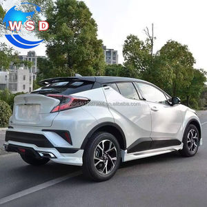 Kit Carrozzeria Paraurti Anteriore e Posteriore Lip per <span class=keywords><strong>Toyota</strong></span> CHR 2018 <span class=keywords><strong>CH</strong></span>-<span class=keywords><strong>R</strong></span> 2019 Set Completo Minigonne Laterali Accessori Esterni Auto - Product Image 6