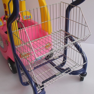 Popular supermercado interesante brillante colores los niños de plástico de carrito de compras - Product Image 6