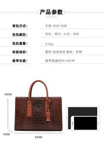 Purse Wholesale Custom Vintage Leather <b>Tote</b> Crossbody Hobo Ladies Hand Bags Set Shoulder Women Handbags - Product Image 3