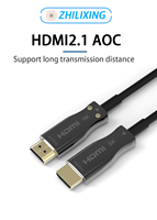 8K Glasfaser-HDMI-Kabel 5M-200M 4K 60Hz, Premium HDMI Schlank und Flexibel 18Gbps HDCP2.2 Geeignet für Apple TV, HDTV