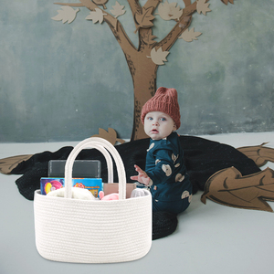 Cesta <span class=keywords><strong>de</strong></span> almacenamiento <span class=keywords><strong>de</strong></span> suministros para bebés plegable, cesta <span class=keywords><strong>de</strong></span> almacenamiento portátil dividida, biberón, pañales, suministros maternos e infantiles, cesta <span class=keywords><strong>de</strong></span> almacenamiento - Product Image 3