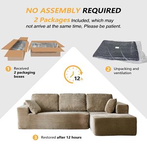Vacuum Compressed Living Room <strong>Sofa</strong> Box Packaging <strong>Modern</strong> Furniture Set Wholesale L Shape Convertible Sectional Couch <strong>Bed</strong> - Product Image 6