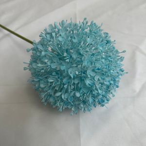 Boules de fleurs artificielles en plastique faites à la main, type chrysanthème, oignon, <span class=keywords><strong>bulbe</strong></span> d'allium, boules d'oignon individuelles - Product Image 4