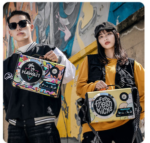 2024 Thiết Kế Mới Graffiti Loa Không Dây Ngoài Trời Di Động Công Suất Cao Loa Siêu Trầm Phát Sóng Trực Tiếp Card Âm Thanh Loa Khiêu Vũ 50W - Product Image 4