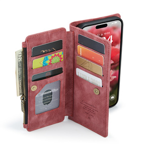 Caseme 030ซีรีส์เคสหนัง PU อเนกประสงค์แบบมีที่ใส่บัตรสำหรับ iPhone 16 Pro Max & 16 Pro A-782โทรศัพท์มือถือ - Product Image 4