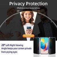 Protection d'écran en verre trempé anti-espion, anti-rayures, compatible avec les coques, pour Google Pixel 11 Pro Fold 10 9, déverrouillage par empreinte digitale