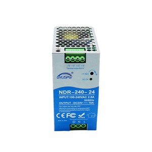 Hệ thống điều khiển công nghiệp Din Rail cung cấp điện NDR 75W-480W đầu ra duy nhất 12V/24V/48V chuyển mạch cung cấp điện CE/FCC cho - Product Image 4