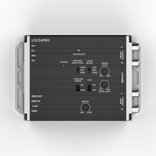 Edge LOC24-PRO Premium Line Output Converters Four Channels of Active Speaker Level Inputs (up to 40V Input Handling)