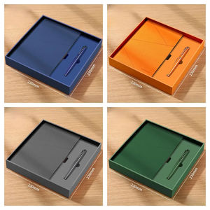 Tùy chỉnh Thương hiệu Mới khuyến mại Bộ quà tặng mặt hàng kim loại dấu hiệu bút A5 máy tính xách tay Bộ Quà Tặng công ty Quà tặng cho hiện tại - Product Image 4