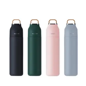 Stainless Steel Thermos Tumbler Cups Smart Travel Coffee Mug Water Cup Vacuum Flask Thermo Cups Bottle Thermocup Garrafa Termic