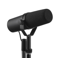 Microphone de studio cardioïde populaire, microphone dynamique professionnel pour voix et diffusion, connecteur XLR, microphone Sure Shur Micro Sm7b