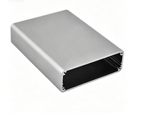 Boîtier en aluminium extrudé, boîte de jonction, boîtiers de commande métalliques, personnalisation, boîtier en aluminium anodisé extrudé
