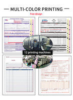 Factura de papel sin carbón, Formación Educativa, transcripción del Tribunal, copias de documentos notariados, duplicados, formulario de registro de invitados del hotel