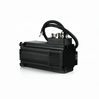NiMotion 750W NEMA6 PSMP80 Servomoteur DC étanche multi-tours intégré Encodeur absolu 17 bits IP65 cote étanche