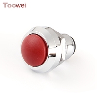 Interrupteur à bouton-poussoir étanche IP67 TOOWEI 12 mm 12 V pour panneau de commande de chariot élévateur