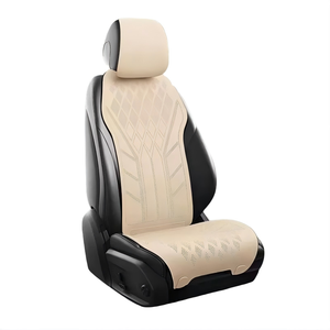 Coussin de siège de voiture en daim de luxe respirant et ventilé - Product Image 2