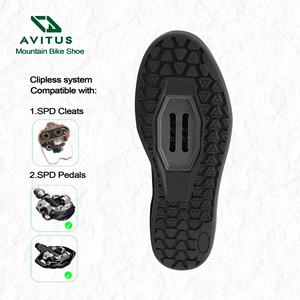 Avitus Best <span class=keywords><strong>Gravel</strong></span> <span class=keywords><strong>Chaussures</strong></span> de vélo de montagne pour vélo de cyclisme sans pince Descente et Enduro <span class=keywords><strong>Chaussures</strong></span> de cyclisme de descente - Product Image 4