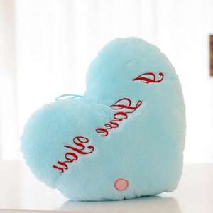 2025 Заводская распродажа, подарок на день Святого Валентина, светящаяся подушка в форме сердца, креативная светящаяся игрушка, плюшевая игрушка со светодиодным светом - Product Image 6