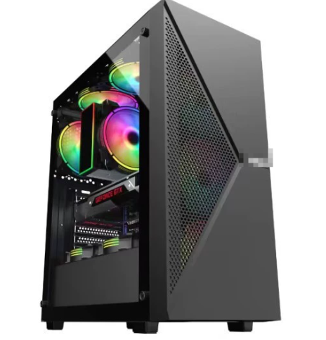 CG272B Desktop ATX Large Computer Case DIY Shell Side Transparency for Business Office Gaming Products Stock for A-OC