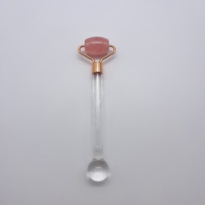 Recién llegado globo de hielo Revolution Skincare Revolution Beauty Pink Glitter Ice Globes roller Jade Roller - Product Image 2