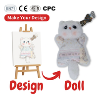 Peaux d'animaux en peluche vides personnalisables sans rembourrage, à remplir soi-même, avec logo et taille sur mesure, pour chat et bébé