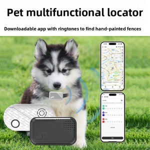 Localizador de Mascotas, Dispositivo Antipérdida para Perros y Gatos, Rastreador GPS Bluetooth con Sonido de Campana, Valla Virtual y Soporte para Aplicaciones, Mini <span class=keywords><strong>Collar</strong></span> - Product Image 3