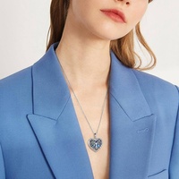 Mémoire Bijoux Cadeau 925 Sterling Silver Heart Abalone Shell Tree Of Life Urne Collier Pour Cendres