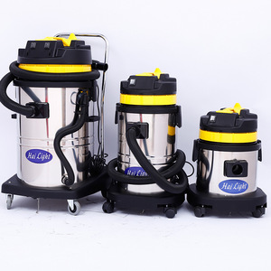 เครื่องดูดฝุ่นแบบเปียกและแห้ง Hai Light Industrial ขนาด 60 ลิตร มอเตอร์คู่ สแตนเลส กำลังสูง สำหรับโรงงานและเวิร์กช็อป - Product Image 1