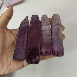 Cambio de Color 45 #   46 #   Corindón Sintético en Bruto, Material Crudo, Zafiro Alexander para la Fabricación de Piedras Preciosas Sueltas - Product Image 5