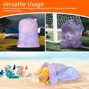 Large Mesh <b>Laundry</b> Bag 24 X 36 Inch Mesh Wash Bag with Drawstring Closure Bag for Washing Machine - Product Image 6