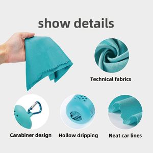 Nueva Toalla Deportiva Refrescante de Alta Calidad para Viajes y Fitness con Estuche de Silicona, en Promoción - Product Image 4