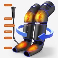 Masseur de jambes pour la circulation et la relaxation, bottes de récupération avec chaleur, vibrations et compression d'air