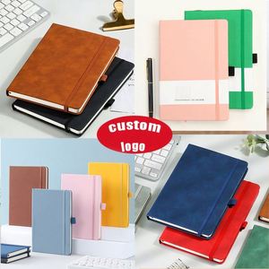 Libreta de Cuero PU con Tapa Suave Personalizada al por Mayor, Tamaños A4, A5, A6, para Oficina y Negocios, con Correa de PU - Product Image 1