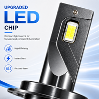 H7 LED-Scheinwerferbirne 30W 5000LM 12V Aluminium Auto-Scheinwerfer-Ersatz Universelle Passform für Fahrzeugbeleuchtungs-Upgrade