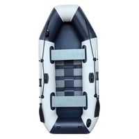 Kayak para 2 personas, bote pontón pequeño con motor, 2,3 M