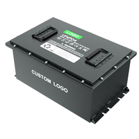 Baterai Lithium OEM untuk Kereta Golf, Becak Listrik, dan Kapal RV 36V 48V 51.2V 60V 72V 60Ah 80Ah 100ah 300ah Paket Baterai Lifepo4