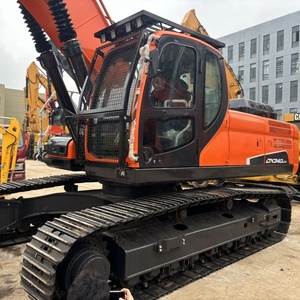 Used Doosan DX340LCA excavator second hand 34ton heavy digger for mining large earthwork project - Product Image 1