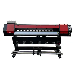 Sublimação do grande formato do papel da transferência térmica 160cm e máquina de impressão solvente ECO com cabeça de impressão Xp600
