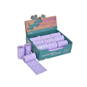 Sacs à déjections canines biodégradables en amidon de maïs personnalisables en gros – Style Luxe et Simplicité - Product Image 1