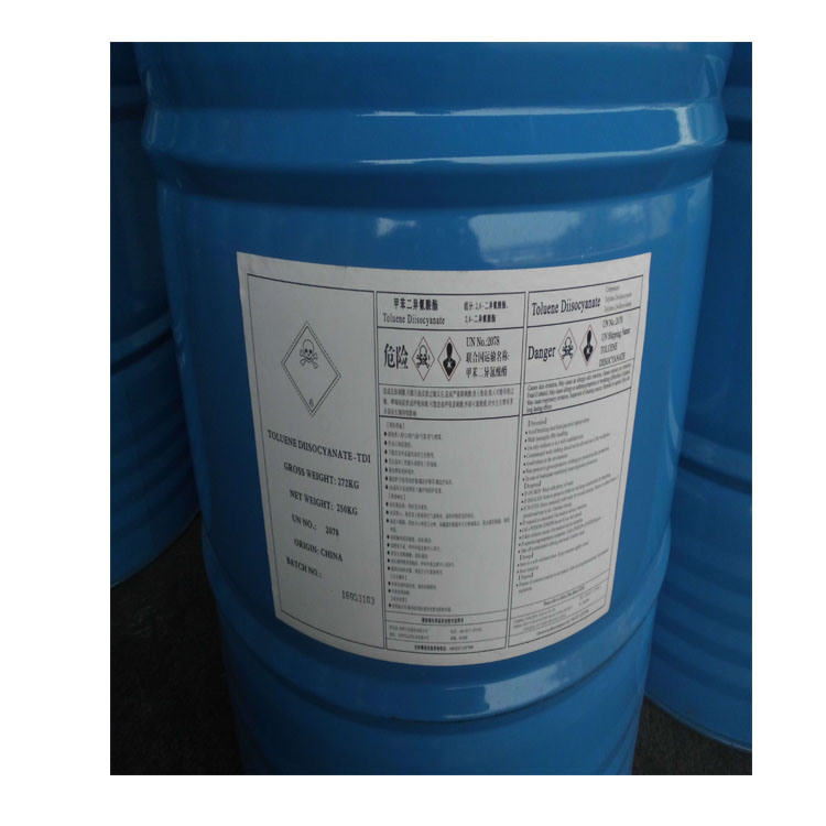 المواد الكيميائية الخام 99% Min TDI CAS رقم 584-84-9 تليفين Diisocyanate