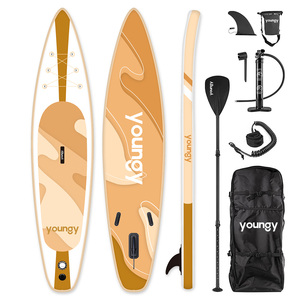 Planche de paddle gonflable personnalisable 275 cm avec aileron de requin, vente chaude OEM, planche de surf LK-275-15, vente en gros LK-275- - Product Image 5