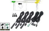 Yetnorson Voiture Antenne de Film pour Le Japon DVB-T/ISDB/Antenne ATSC avec GT13 GT16 VR1 HF201 Connecteur