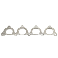 Collecteur d'échappement en acier inoxydable 304 usiné CNC, bride de tête de turbo, port rond de 1,75 pouces