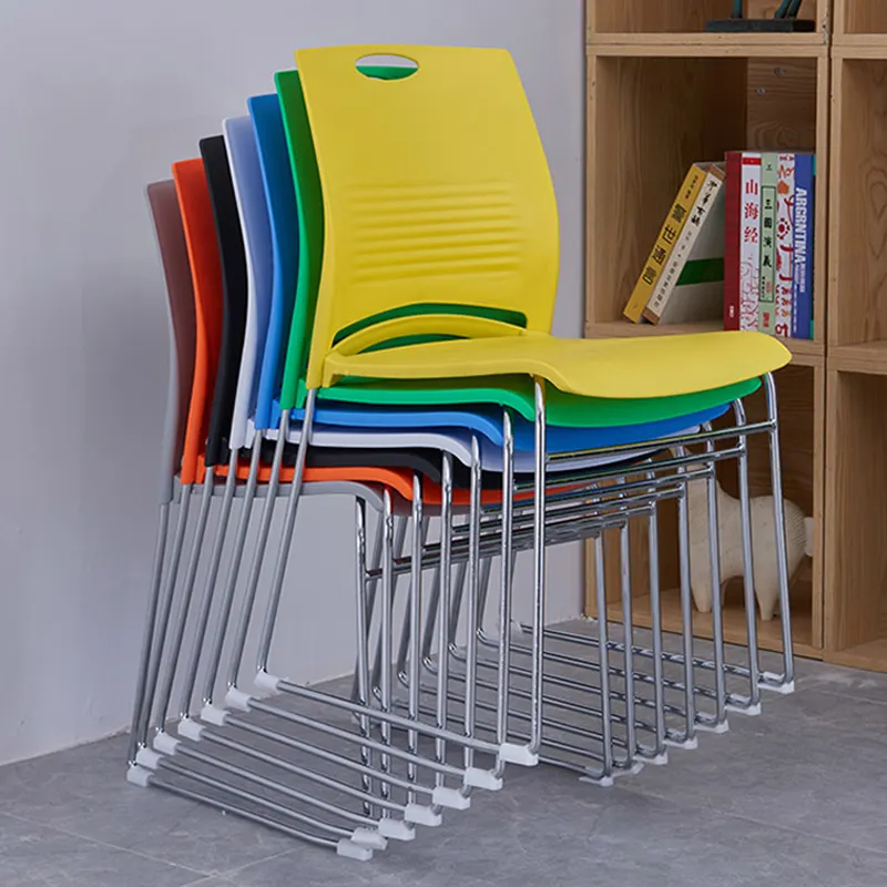 2021 popüler plastik sandalye ofis konuk için yumuşak kişilik