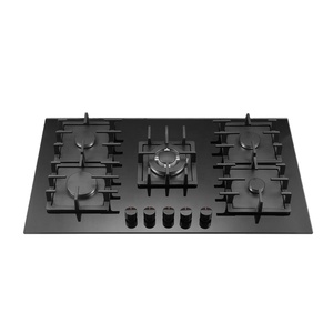 Bếp nấu ăn thủy tinh <span class=keywords><strong>2</strong></span> đầu đốt bếp gas bếp gas bếp thép không gỉ được xây dựng trong bếp gas - Product Image 1